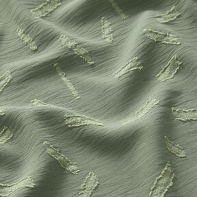 Jacquard dobby ränder – khaki, 