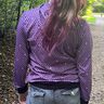 Bomullsjersey Pavo hjärtan | Stoff&Liebe – rödlila/aubergine,  thumbnail number 7