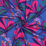 Viskostyg stretch Spring Garden | Nerida Hansen – kungsblått/rödlila,  thumbnail number 3