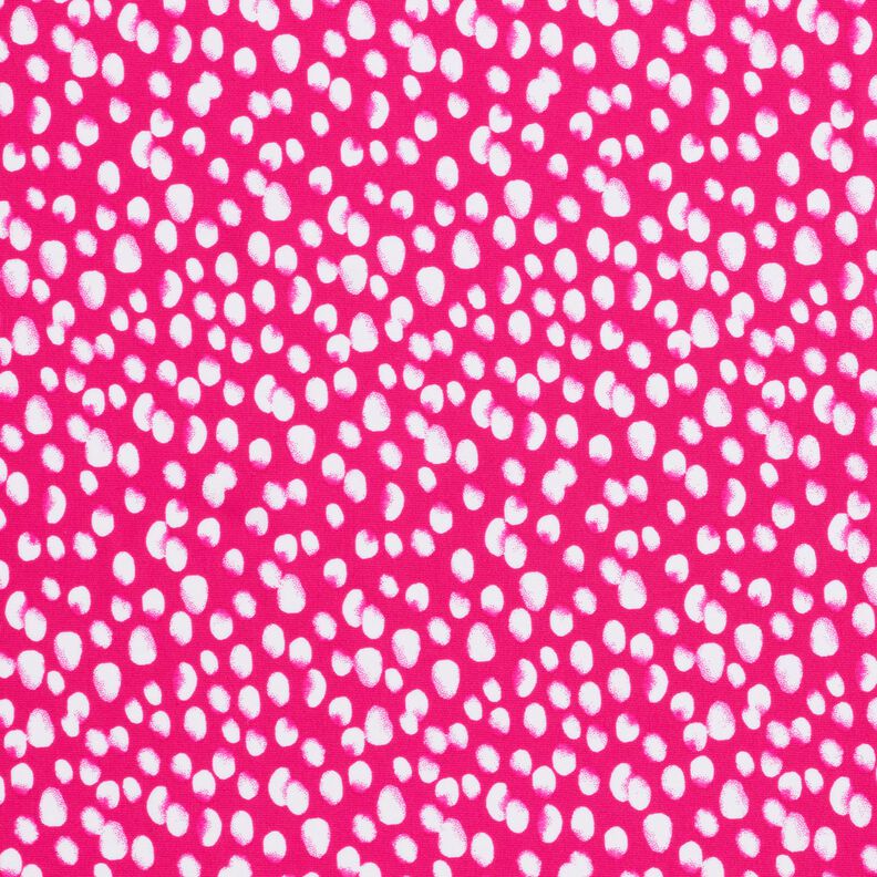 Baddräktstyg med små prickar – intensiv rosa/vit,  image number 1
