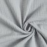 GOTS Bomullsmuslin i tre lager – ljusgrått,  thumbnail number 1