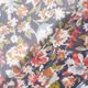 Chiffong plissé spridda blommor – marinblått,  thumbnail number 4