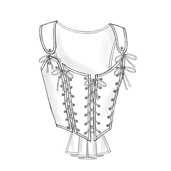 Historisk dräkt, Butterick 4669|40 - 46, image number 6