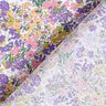 Bomullstyg Kretong blomsterhav – vit/lavender,  thumbnail number 4