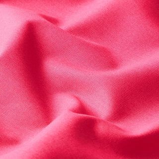 Bomullspoplin Enfärgat – intensiv rosa, 
