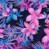 Baddräktstyg Tropiska blommor – marinblått/pink,  thumbnail number 6