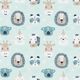 Tygpaket Poplin baby – blå,  thumbnail number 8