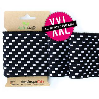 GOTS Ekologiska stickade muddar CUFF ME ICON [140 cm | 8 cm] | Albstoffe | Hamburger Liebe, 