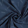 Jacquard dobby ränder – marinblått,  thumbnail number 4