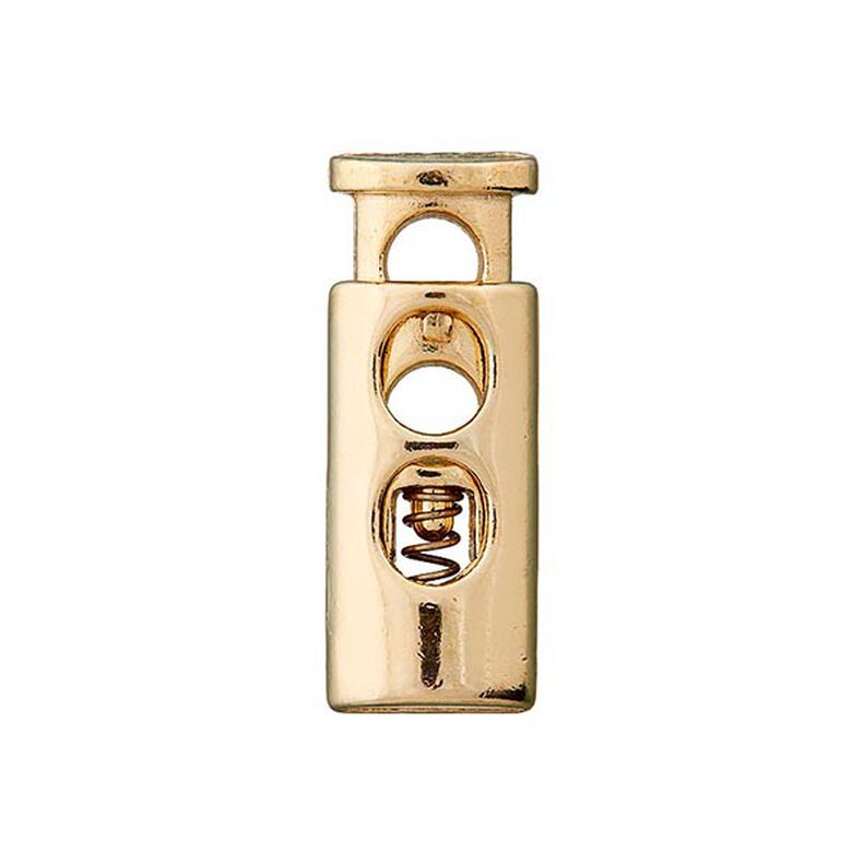 Snörstopp [ Ø 5 mm ] – guld metallisk,  image number 2
