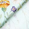 Bomullstyg Poplin vilda blommor – ljus mint/lavender,  thumbnail number 4