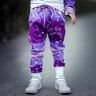 French Terry Sommarsweat Never stop Dreaming | Glitzerpüppi – lila/aubergine,  thumbnail number 5