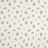 Muslin/Dubbel-krinkelväv kvistar | Poppy Fabrics – elfenbensvit/moka,  thumbnail number 1