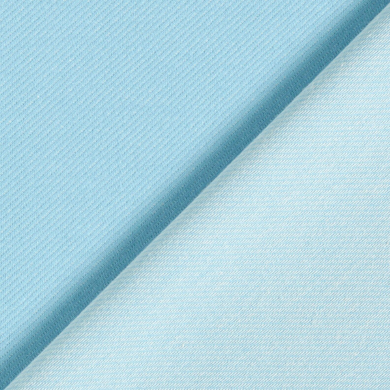 Bomullsjersey Jeans-optik – himmelsblå, image number 3