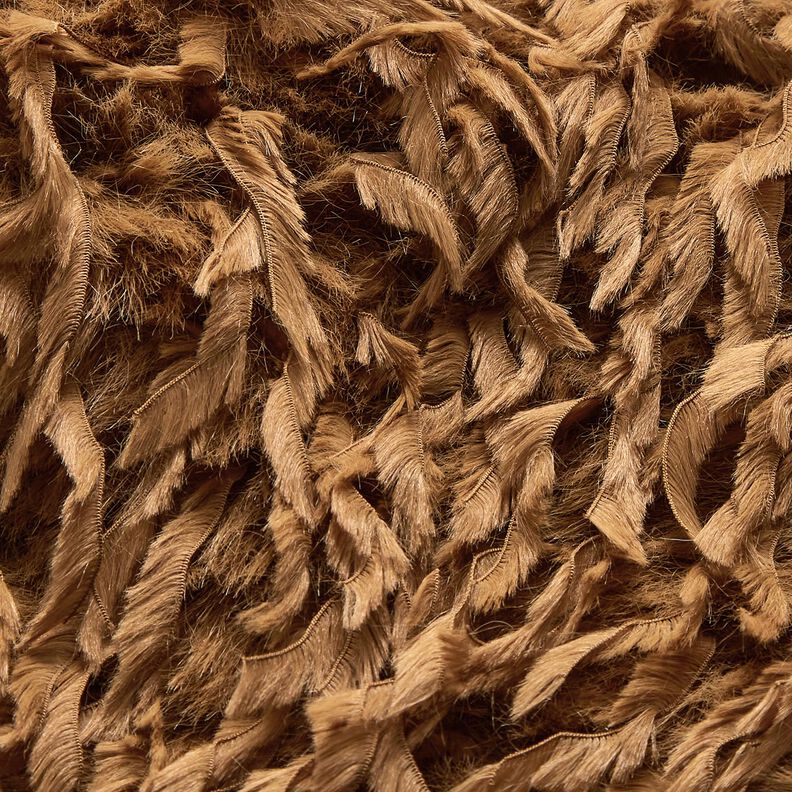 Fuskpäls Fjädrar enfärgat | Katia Fabrics – moka, image number 7