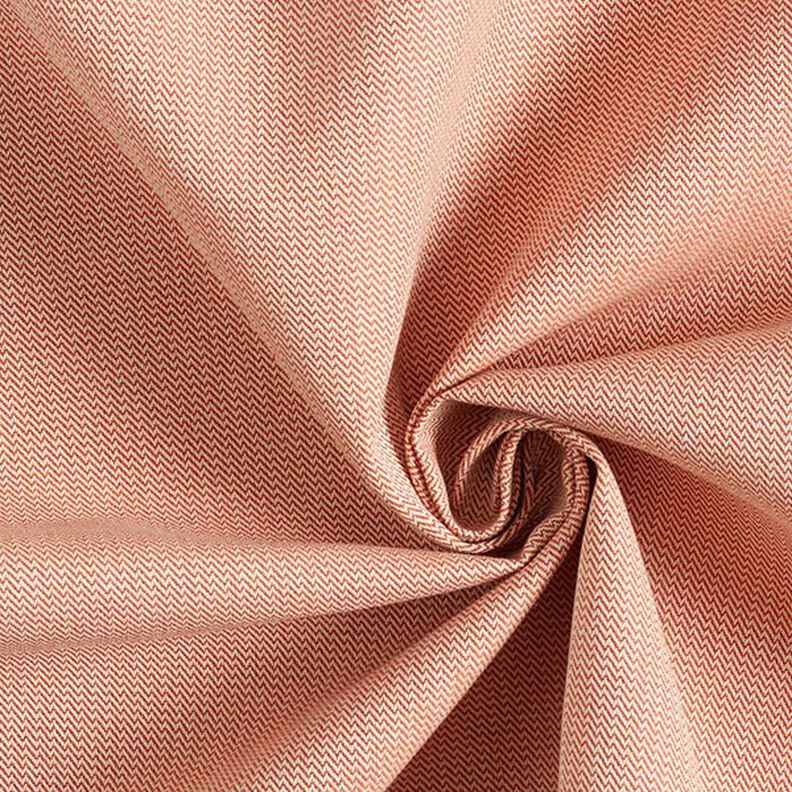 Outdoortyg jacquard liten sicksack – terracotta, image number 1