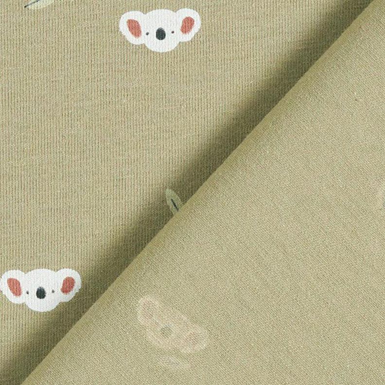 Bomullsjersey koala-ansikten – pistage,  image number 4