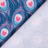 Bomullsjersey Pavo | Stoff&Liebe – kungsblått/intensiv rosa,  thumbnail number 4
