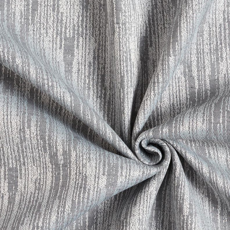 Dekorationstyg Jacquard abstrakt väv återvunnen – grå, image number 3