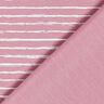 Bomullsjersey Klotter-ränder – gammalt rosa,  thumbnail number 4
