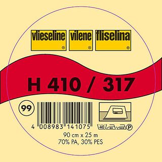 H 410 Strykinlägg | Vlieseline – antracit, 