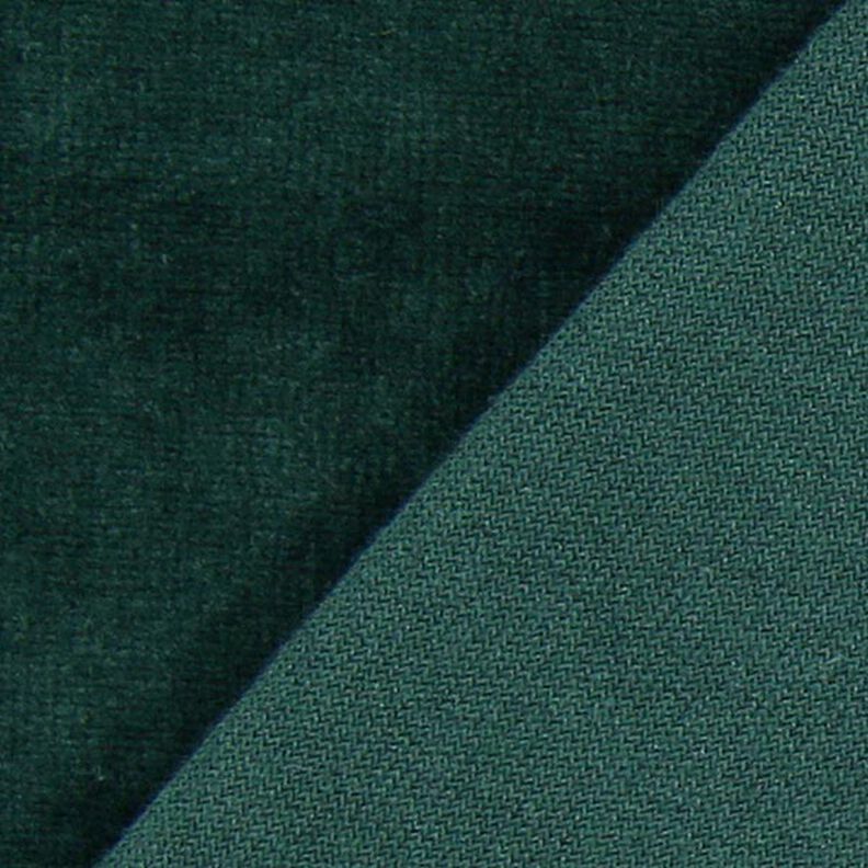 Plyschtyg uni – mörkgrön, image number 3