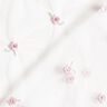 Softmesh broderade blommor – vit/rose,  thumbnail number 5