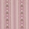 Bomullstyg Poplin blomstergirlanger – gammalt rosa/yllevit,  thumbnail number 1