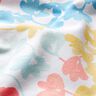French Terry färgglada blommor – vit/färgmix,  thumbnail number 2
