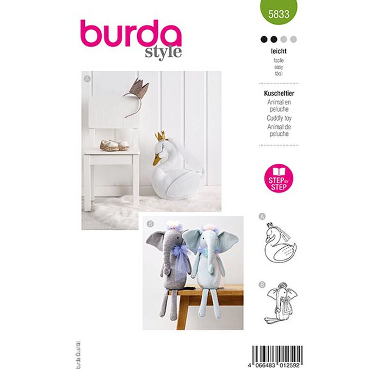 UppsTopppade djur | Burda 5833 | Onesize,  image number 1