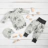 Ribbad jersey Eukalyptus Digitaltryck – yllevit,  thumbnail number 6