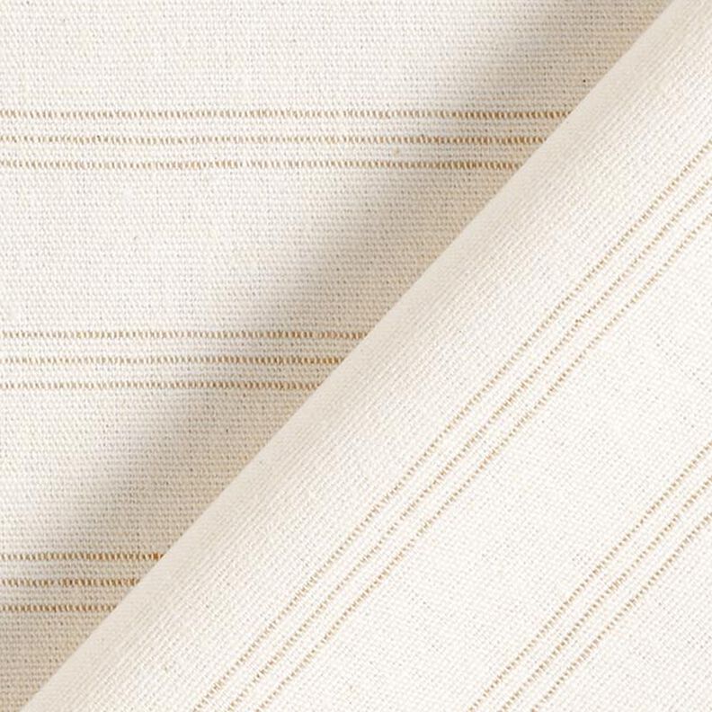 Dekorationstyg canvas återvunnet Tre ränder – beige,  image number 4