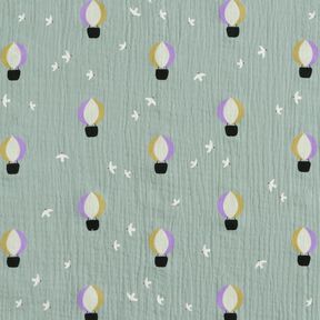 Muslin/Dubbel-krinkelväv Varmluftsballong | Poppy Fabrics – vass, 