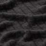 Stickat tyg Ajour eleganta glitterremsor – svart,  thumbnail number 2