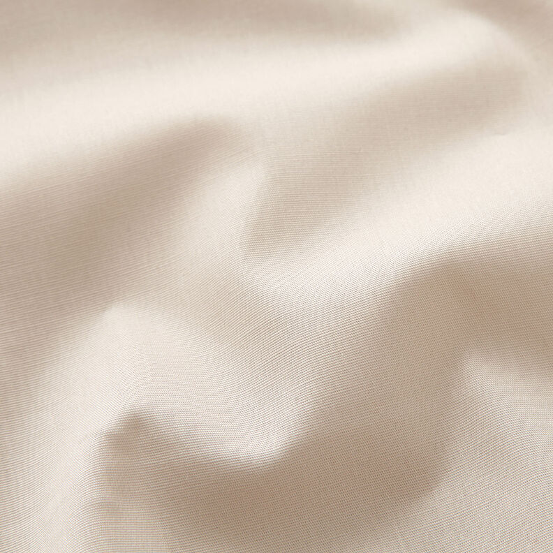 Poplin Stretch Enfärgat – ljusbeige,  image number 2