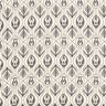 Chiffong art déco-mönster – svart/vit,  thumbnail number 1