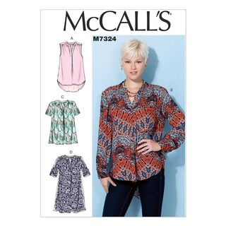 Blus, McCalls 7324 | 40 - 48, 