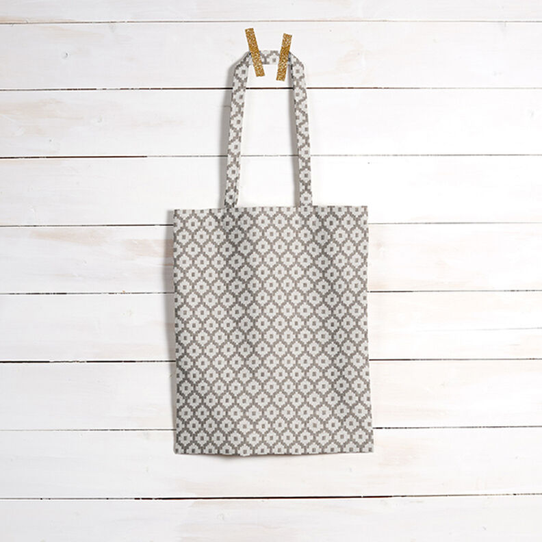 Outdoortyg jacquard Romber – grått,  image number 7