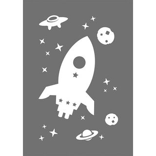 Schablon Space [A5] | Rayher, 