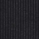 Stickad jacquard uppruggad kritstrecksränder – svart,  thumbnail number 1