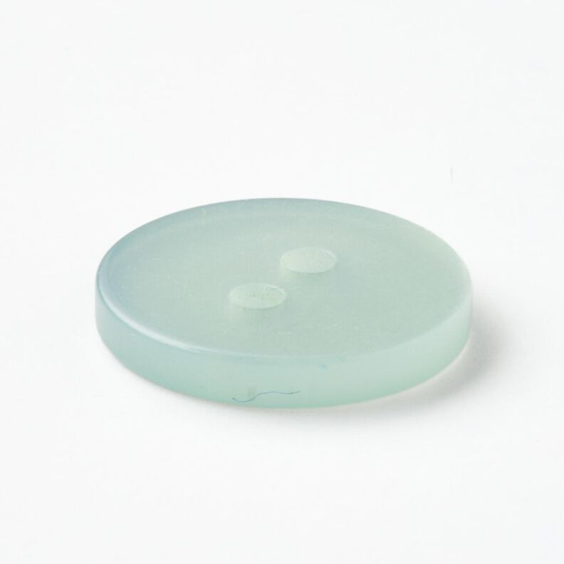2-hålsknapp blank [Ø 15 mm] – ljus mint,  image number 3