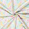 Bomullsjersey Vacker blomsteräng – elfenbensvit/pastellfläder,  thumbnail number 3