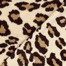 sherpa teddyplysch leopardmönster – mandel/svart,  thumbnail number 4