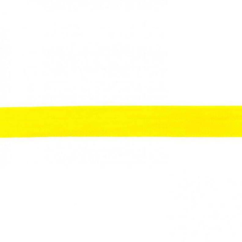 Elastistiskt infattningsband  matt [20 mm] – citrongul,  image number 1