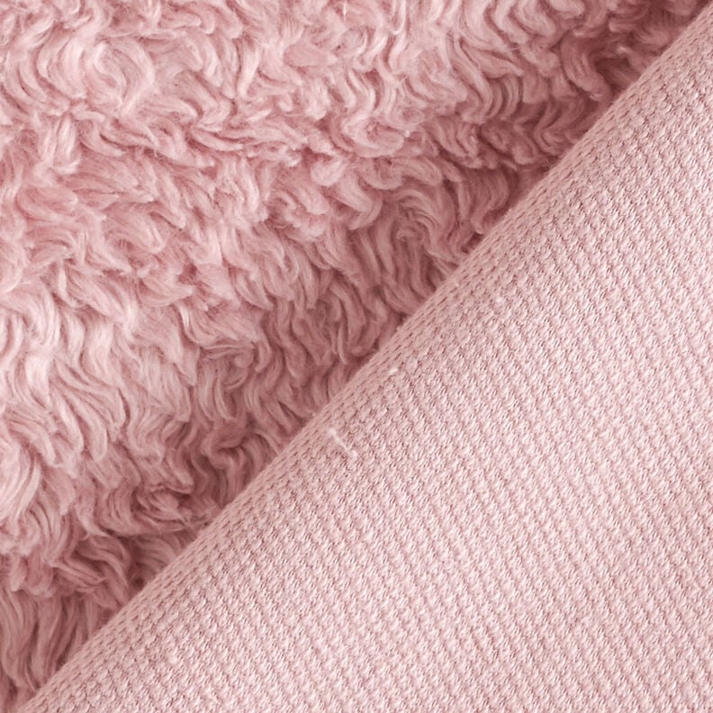 Sherpa Bomullsblandning Enfärgat – gammalt rosa,  image number 4