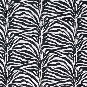 Stoppningstyg Jacquard zebra – vit/svart, 