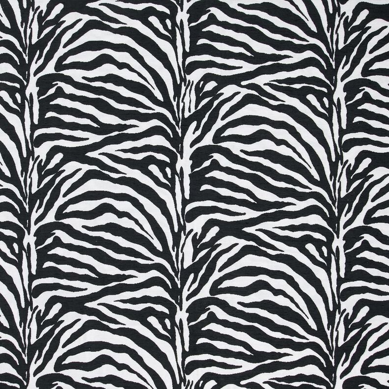 Stoppningstyg Jacquard zebra – vit/svart, image number 1