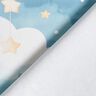 Dekorationstyg Bomullskypert Måne och stjärnor Digitaltryck – ljusblå,  thumbnail number 4