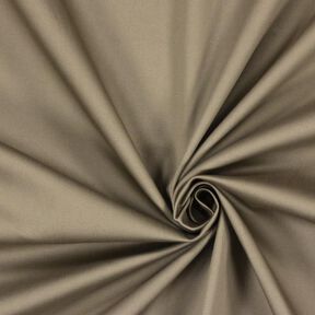 Bomullssatin stretch – mörkbeige, 