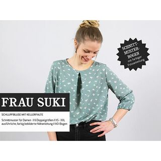 FRAU SUKI - blus med motveck, Studio Schnittreif  | XS -  XXL, 